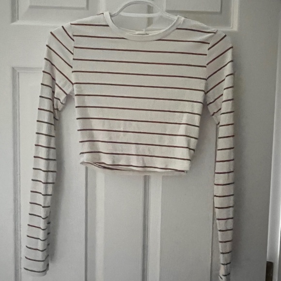 Long sleeve striped top - Picture 1 of 1